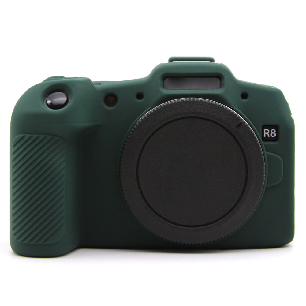 For Canon EOS R8 Anti-drop Camera Cover Soft Silicone Protective Case, Glossy For Canon EOS R8 Anti-drop Camera Cover Soft Silicone Protective Case, Glossy